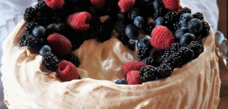 Semifreddo alle arachidi con salsa agli Agrumi