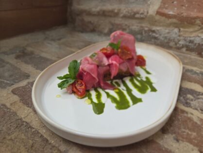 Carpaccio di Marchigiana Tricolore
